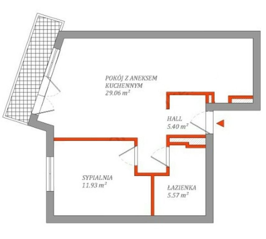 Mieszkanie 2-pokojowe Warszawa Mokotów, ul. Bluszczańska. Zdjęcie 18
