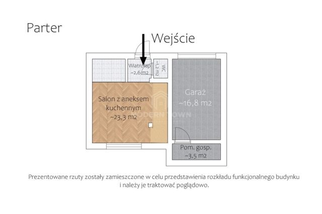 dom szeregowy, 4 pokoje Grodzisk Mazowiecki, ul. Malinowa. Zdjęcie 18