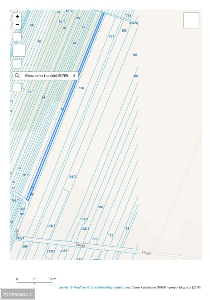 Działka rolno-budowlana Zawada