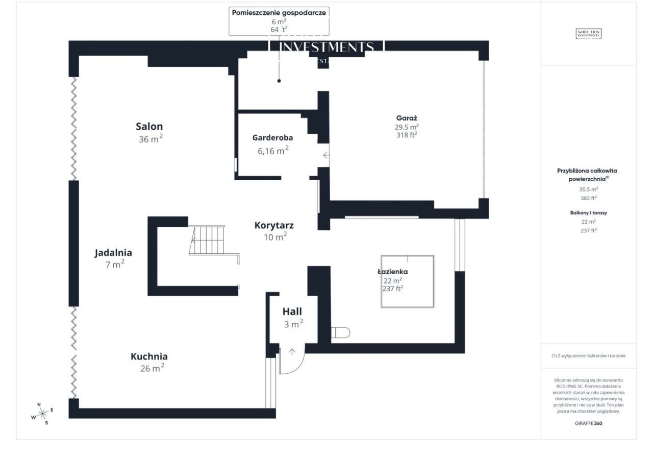 bliźniak, 4 pokoje Warszawa Mokotów, ul. Ukryta. Zdjęcie 18