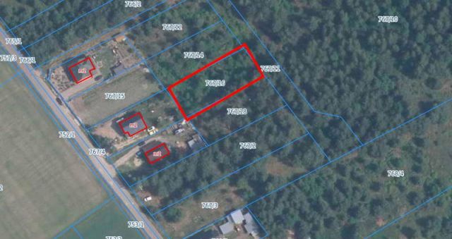 Działka budowlana Wężówka. Zdjęcie 1