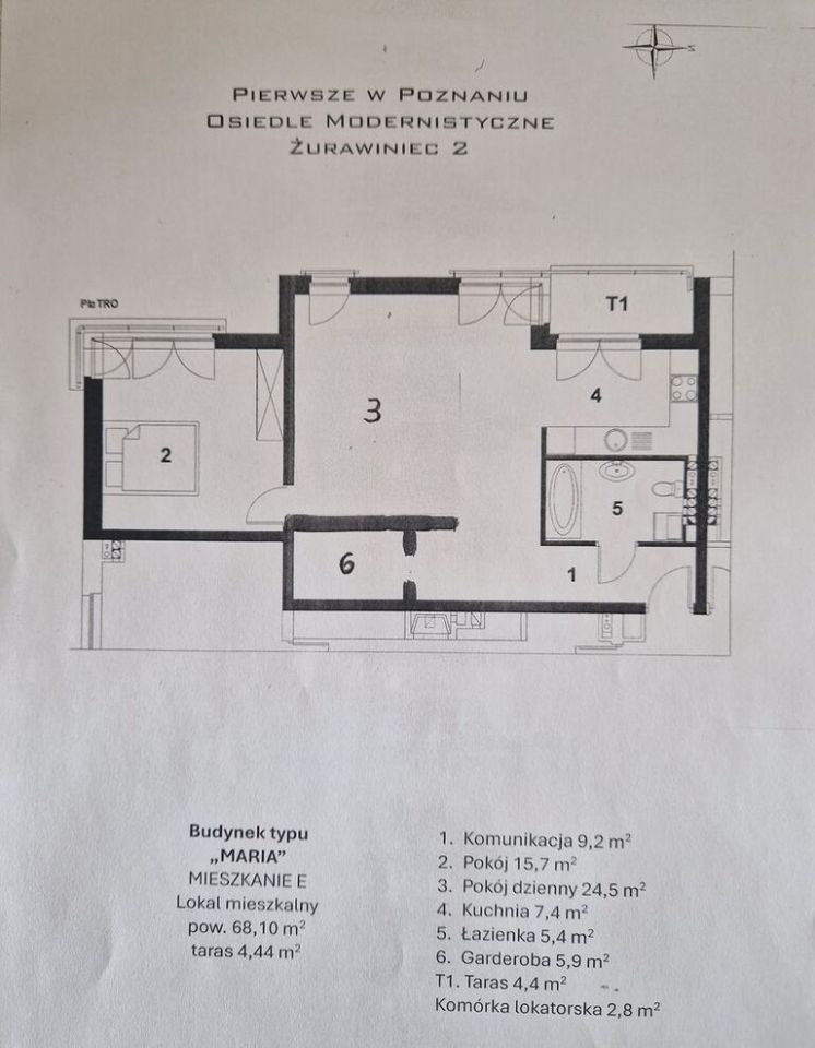 Mieszkanie 2-pokojowe Poznań Naramowice, ul. Czarna Rola. Zdjęcie 5