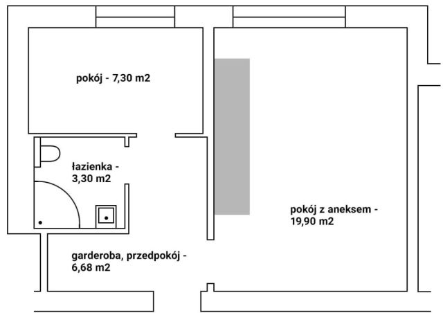 Mieszkanie 2-pokojowe Warszawa Służew, ul. Gotarda. Zdjęcie 17