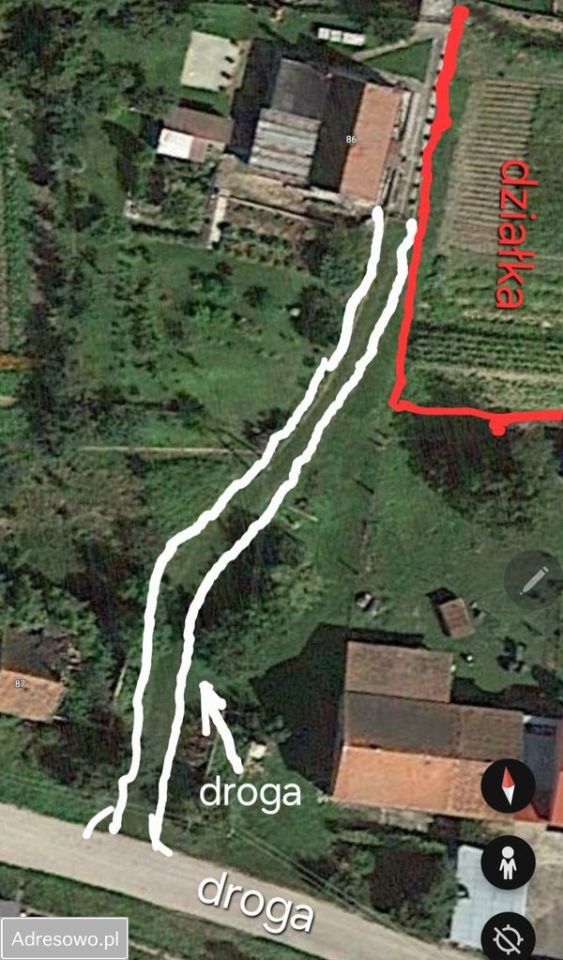 Działka budowlana Niedźwiedzice