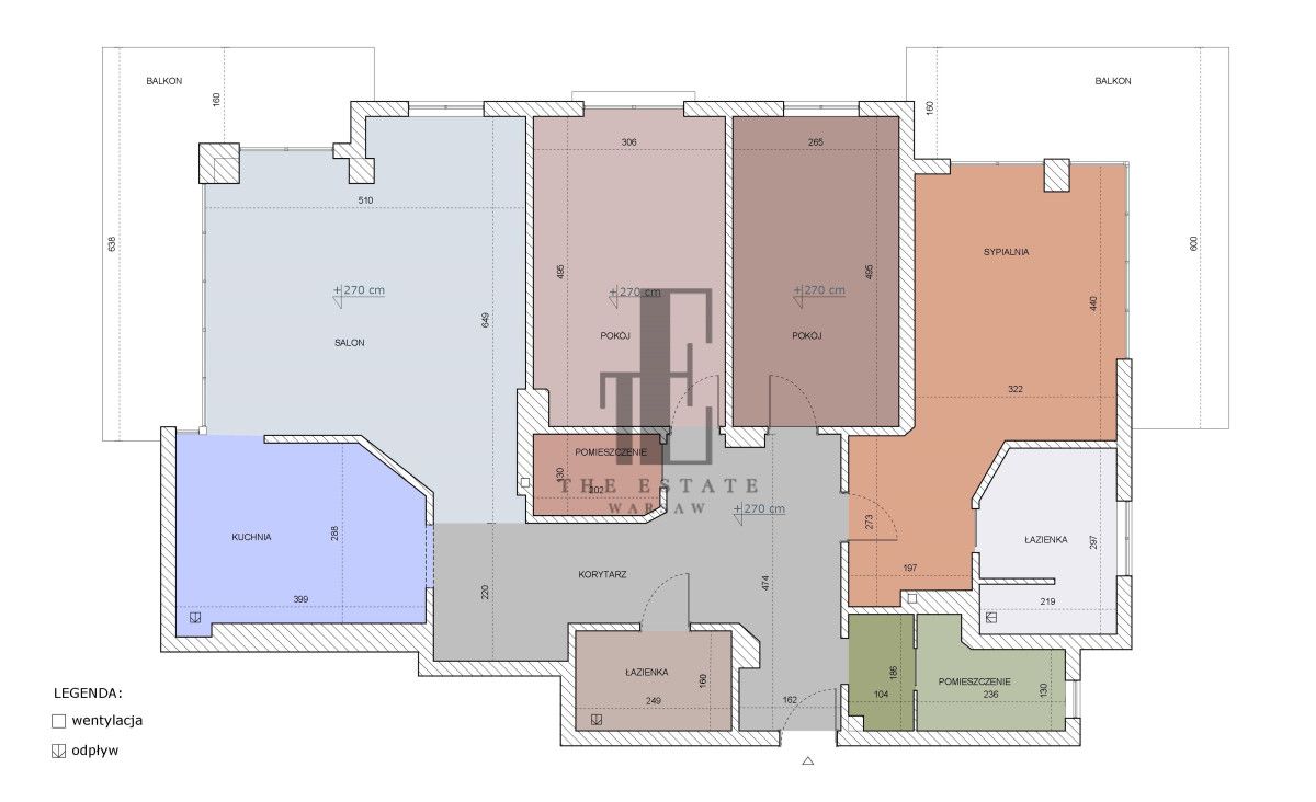 Mieszkanie 4-pokojowe Warszawa Mokotów, ul. Leszczyny. Zdjęcie 26
