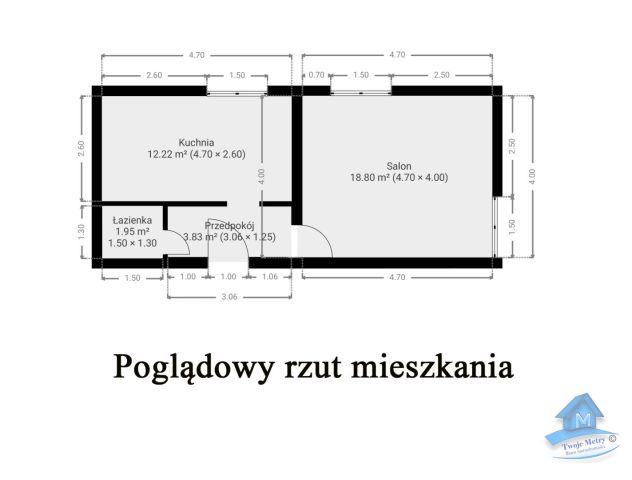 Mieszkanie 1-pokojowe Włocławek Centrum. Zdjęcie 37