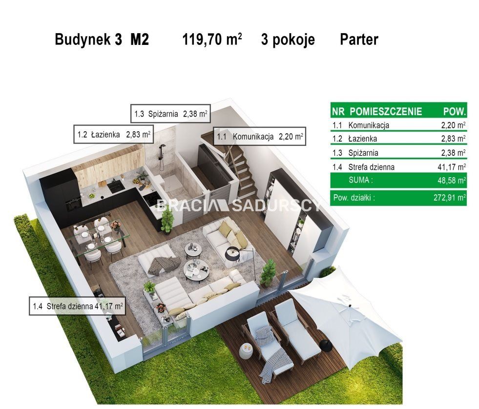 Mieszkanie 3-pokojowe Balice. Zdjęcie 40