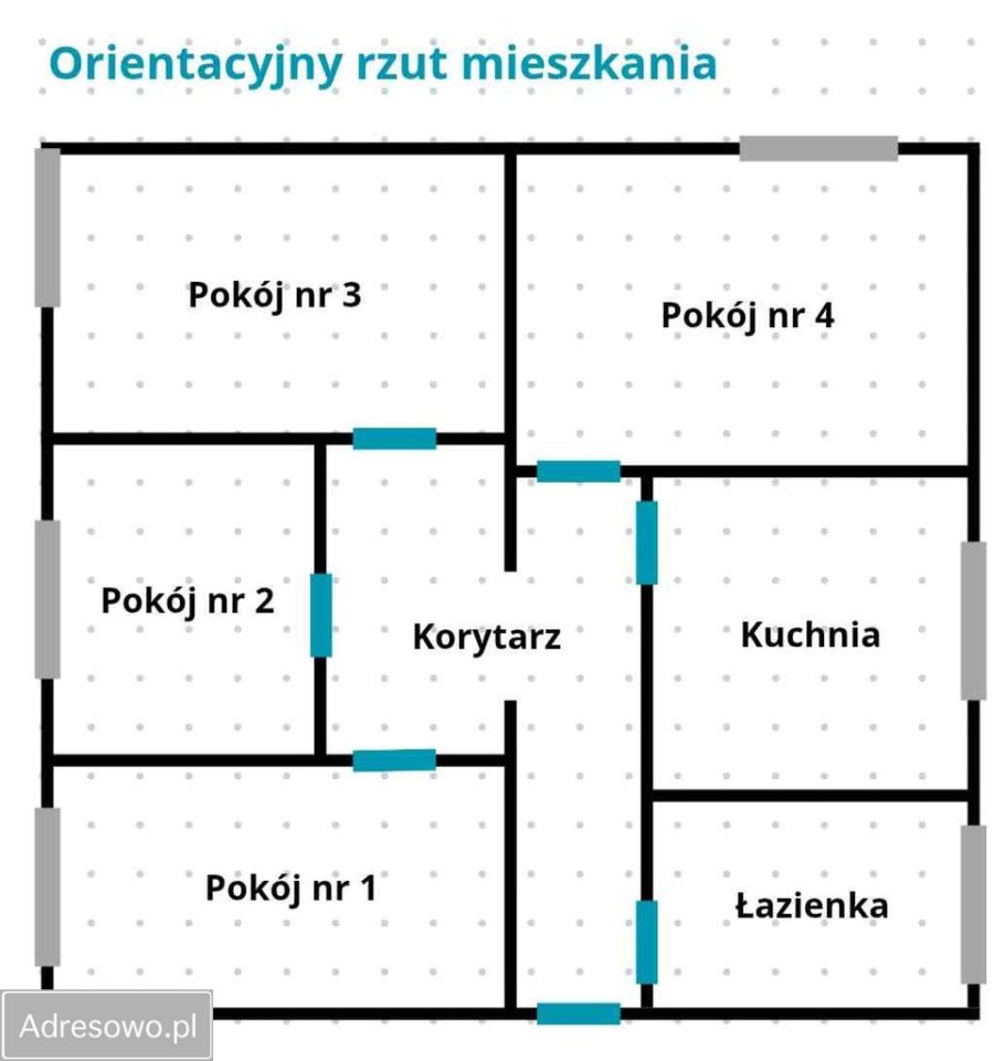 Mieszkanie 4-pokojowe Gdańsk Wrzeszcz, ul. Tadeusza Kościuszki. Zdjęcie 8