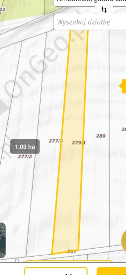 Działka rolno-budowlana Antoniewo. Zdjęcie 1
