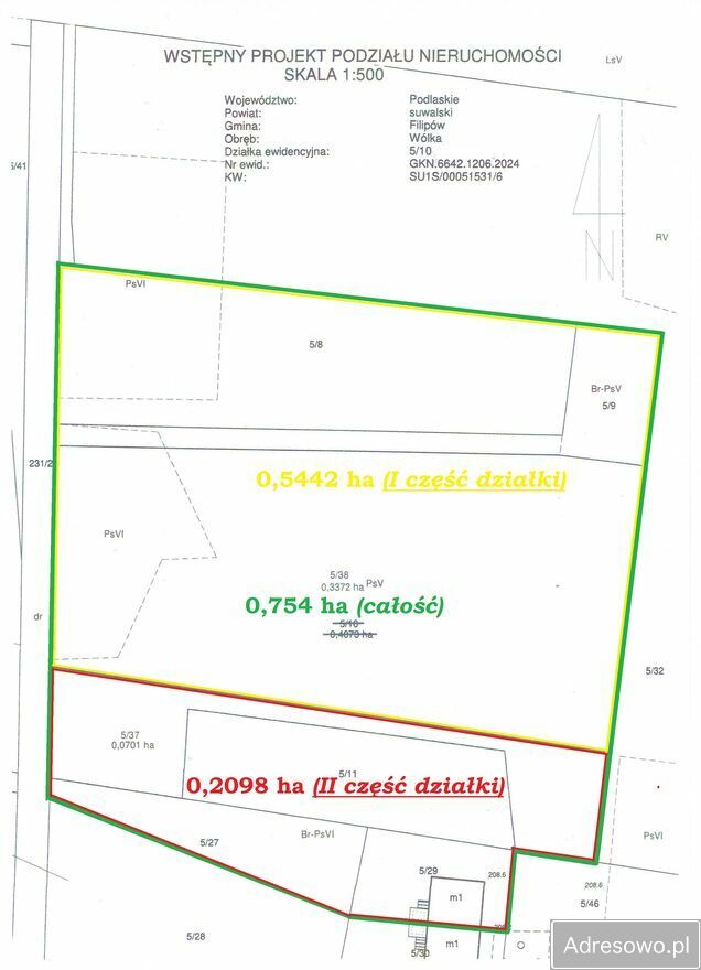 Działka siedliskowa Wólka. Zdjęcie 14