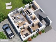 Mieszkanie 3-pokojowe Kartuzy Centrum, ul. Kolejowa. Zdjęcie 3