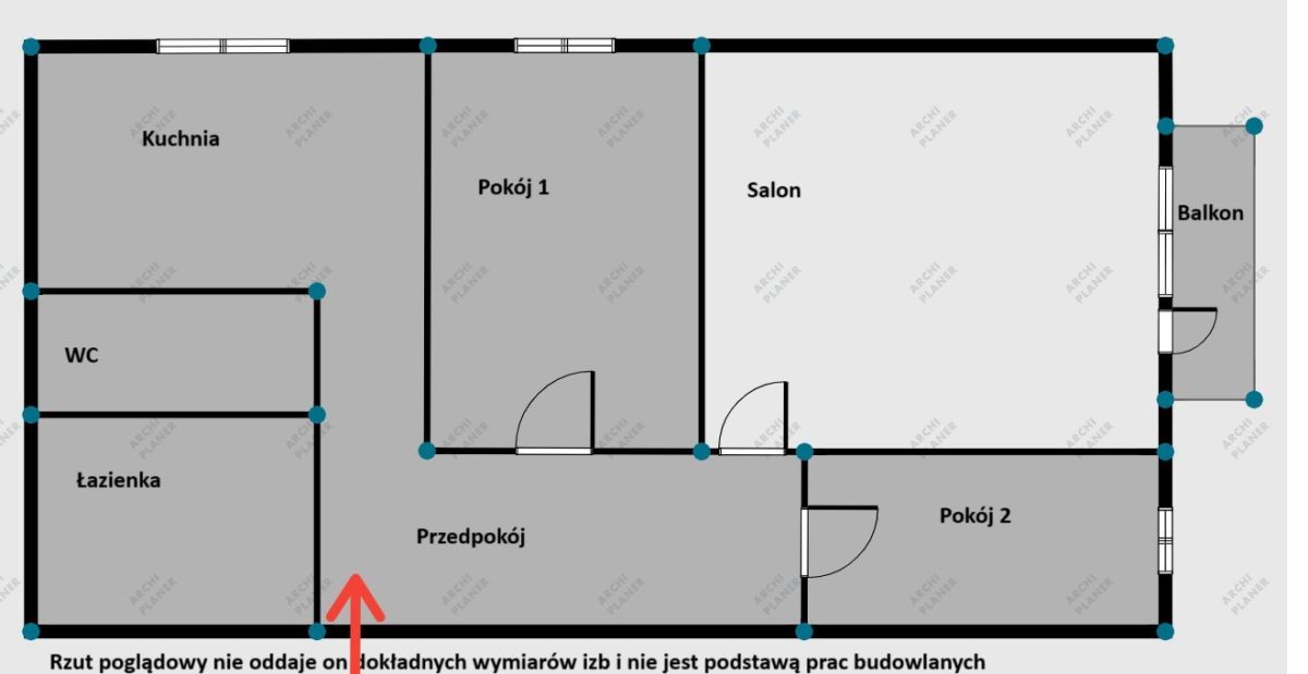 Mieszkanie 3-pokojowe Katowice Józefowiec. Zdjęcie 6
