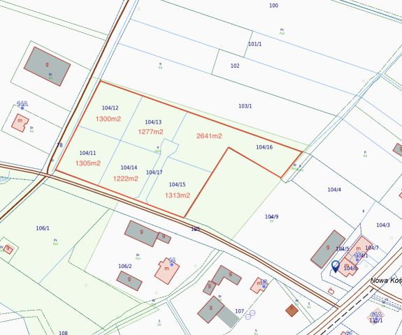 Działka budowlana Nowa Kościelnica. Zdjęcie 1
