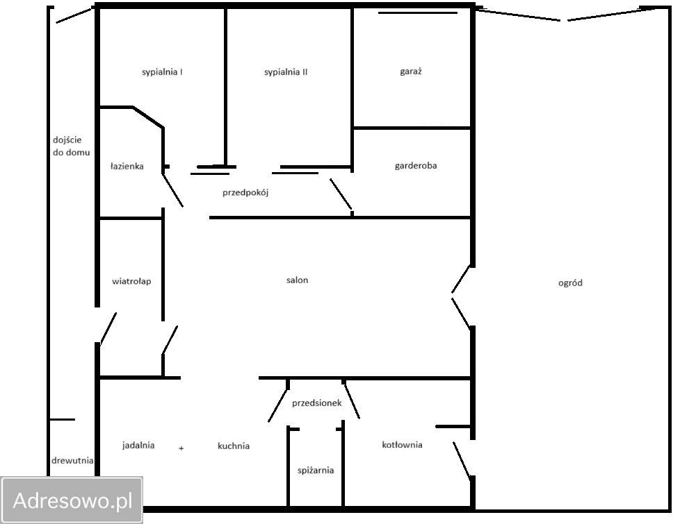 dom wolnostojący, 4 pokoje Dzierżoniów, ul. 11 Listopada. Zdjęcie 3