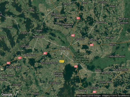 Działka inwestycyjna Łomża