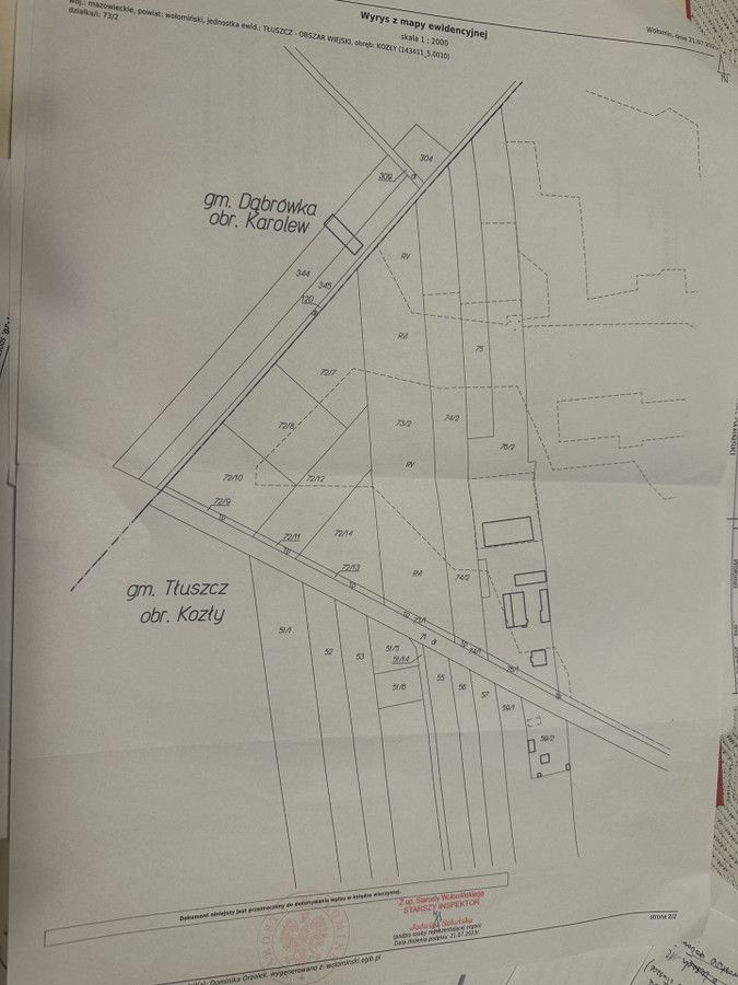 Działka inwestycyjna Kozły. Zdjęcie 10