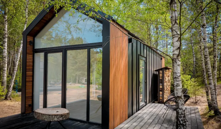 dom letniskowy, 2 pokoje Skorzewo