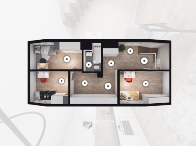 Mieszkanie 5-pokojowe Gdynia Wielki Kack, ul. Bieszczadzka. Zdjęcie 32