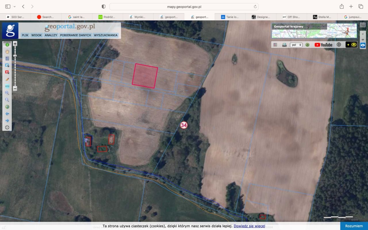 Działka budowlana Stryjkowo. Zdjęcie 6