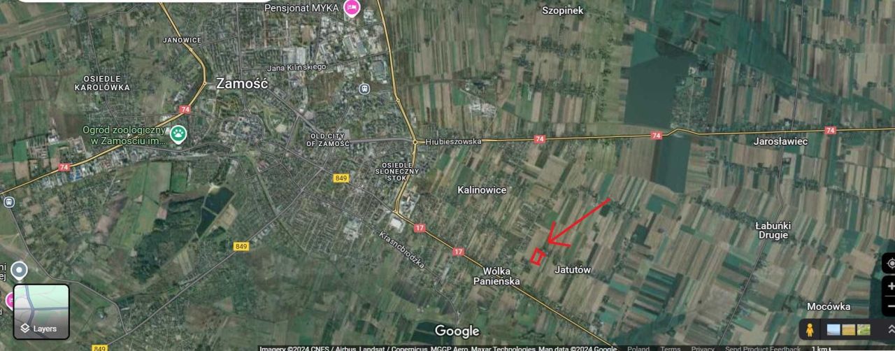 Działka budowlana Jatutów. Zdjęcie 2