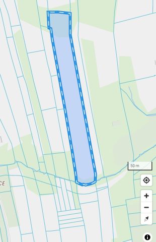 Działka rolna Niechobrz Granice. Zdjęcie 1