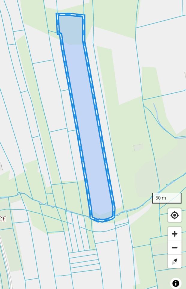 Działka rolna Niechobrz Granice