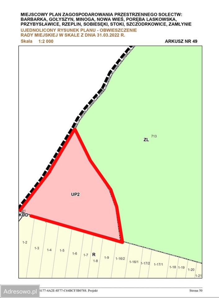 Działka inwestycyjna Sobiesęki. Zdjęcie 2