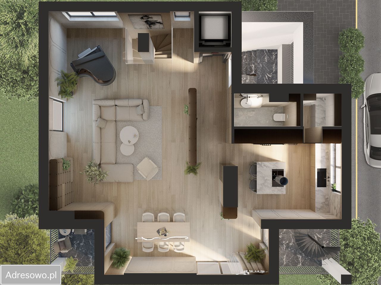 Mieszkanie 4-pokojowe Sopot Kamienny Potok, ul. Henryka Sienkiewicza. Zdjęcie 11