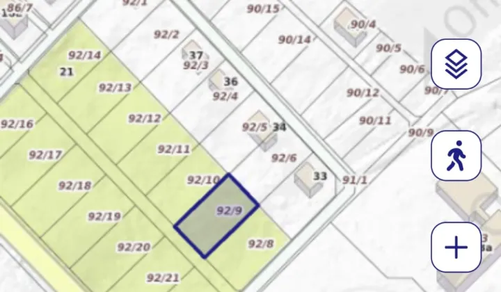 Działka budowlana Kinkajmy