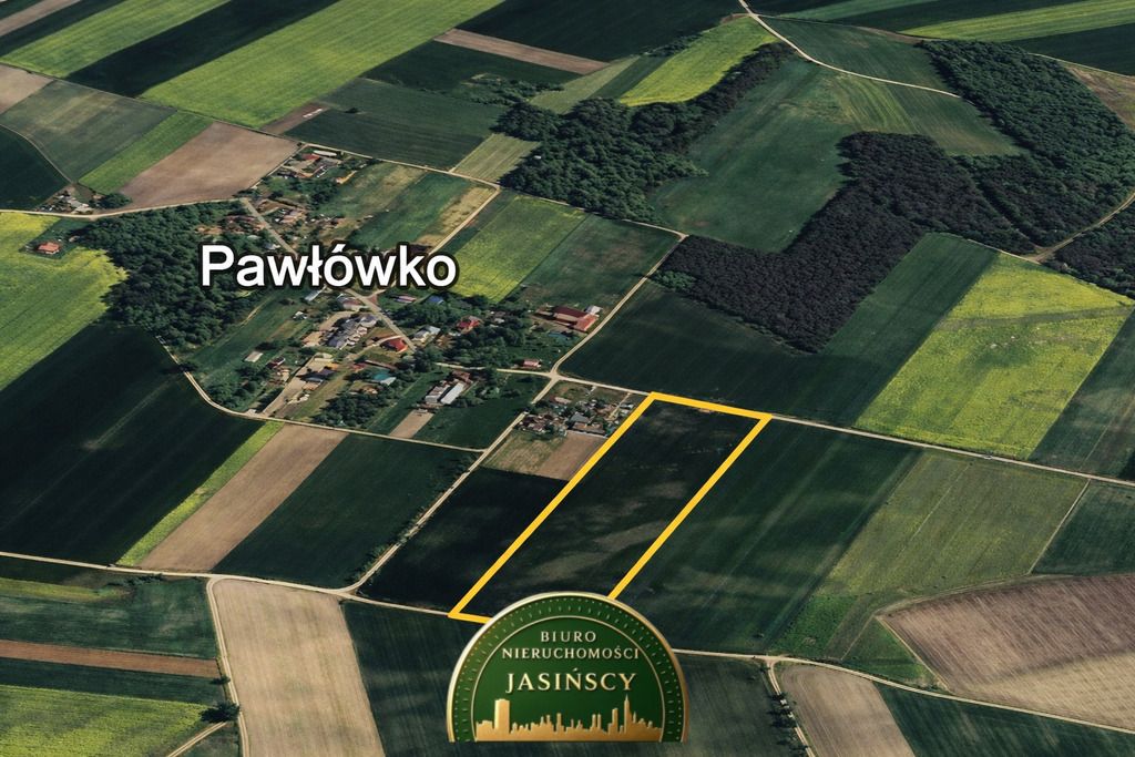 Działka rolna Pawłówko. Zdjęcie 1