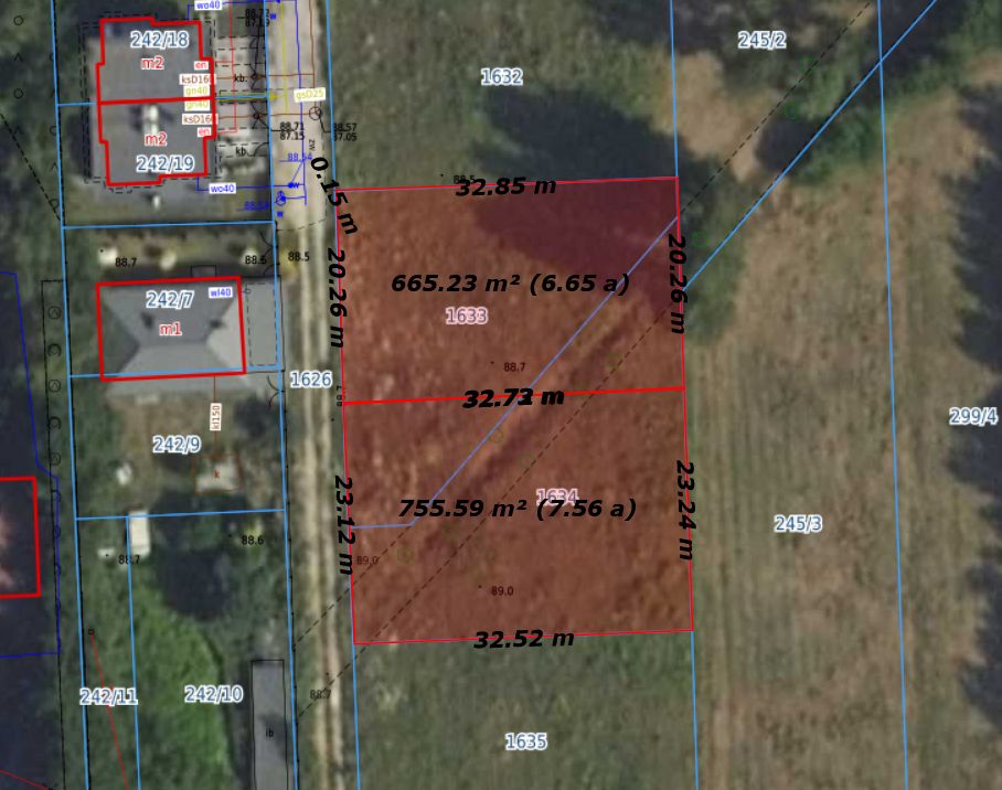 Działka budowlana Nadma Kozia Góra, ul. Platanowa. Zdjęcie 3