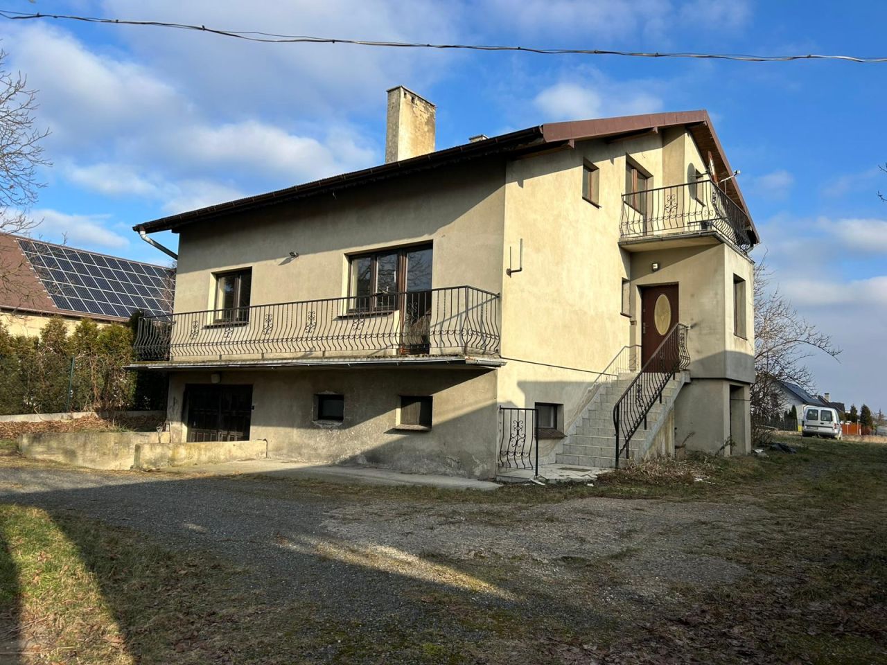 dom wolnostojący, 7 pokoi Domasław, ul. Wrocławska. Zdjęcie 1