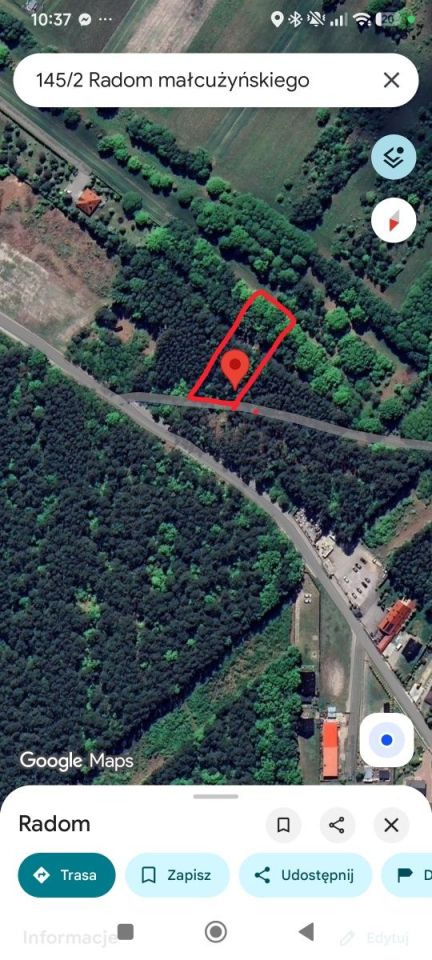 Działka rolna Radom, ul. Witolda Małcużyńskiego. Zdjęcie 2