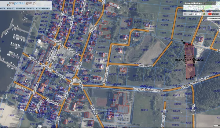 Działka budowlana Charzykowy, ul. Droga do Chojniczek