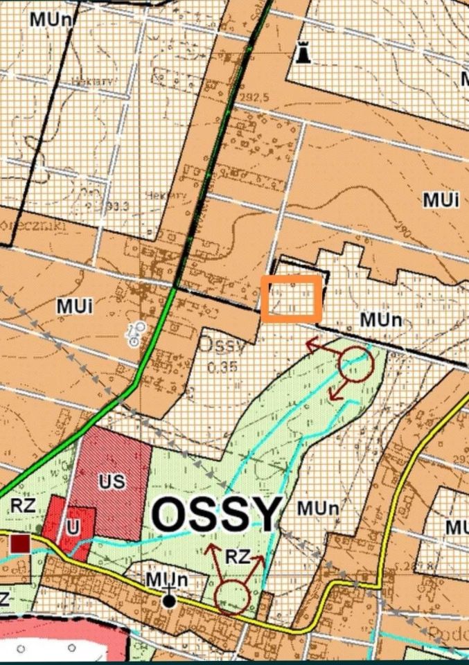 Działka rolno-budowlana Ossy. Zdjęcie 2