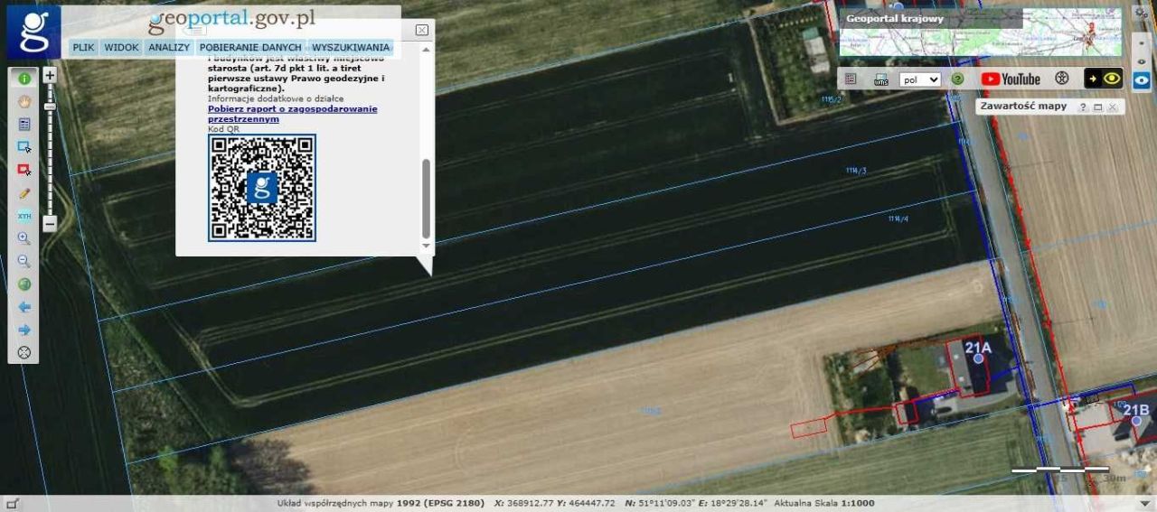 Działka rolno-budowlana Mokrsko. Zdjęcie 2