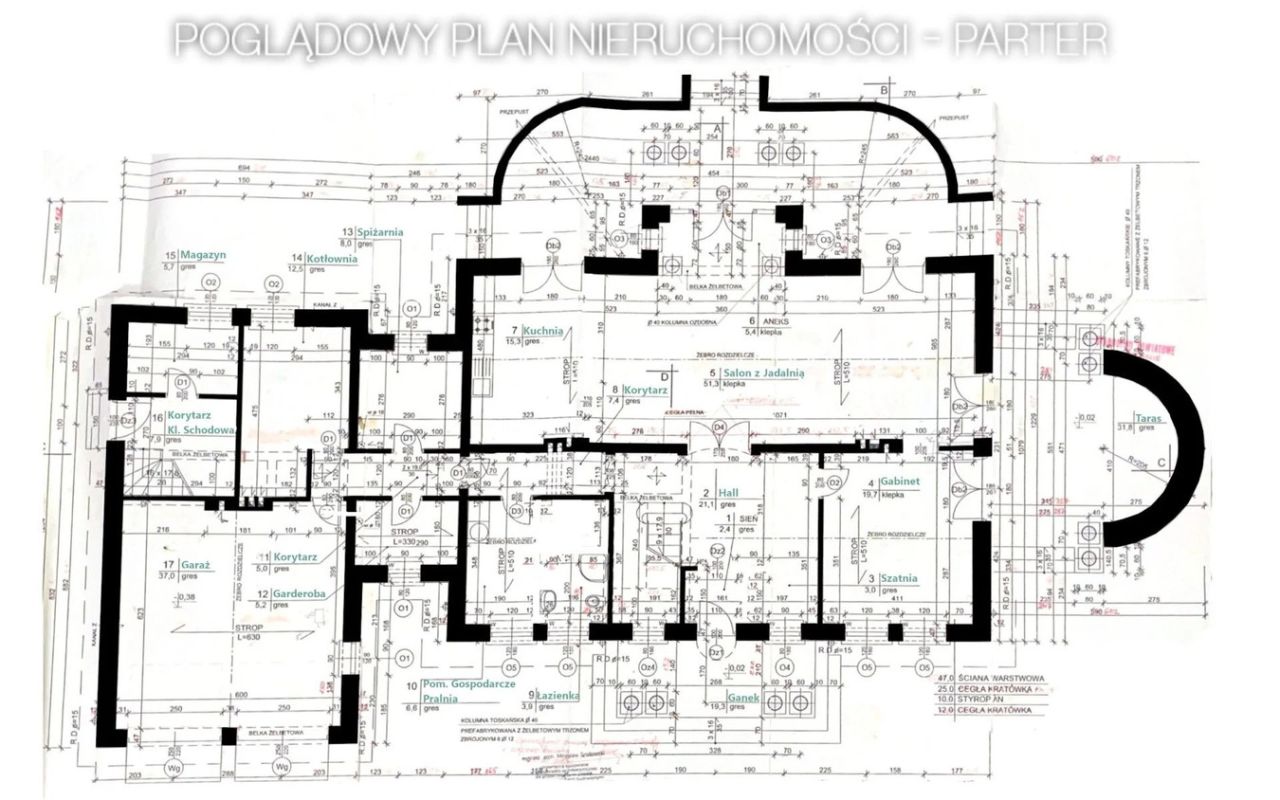 dom wolnostojący, 8 pokoi Psary. Zdjęcie 20
