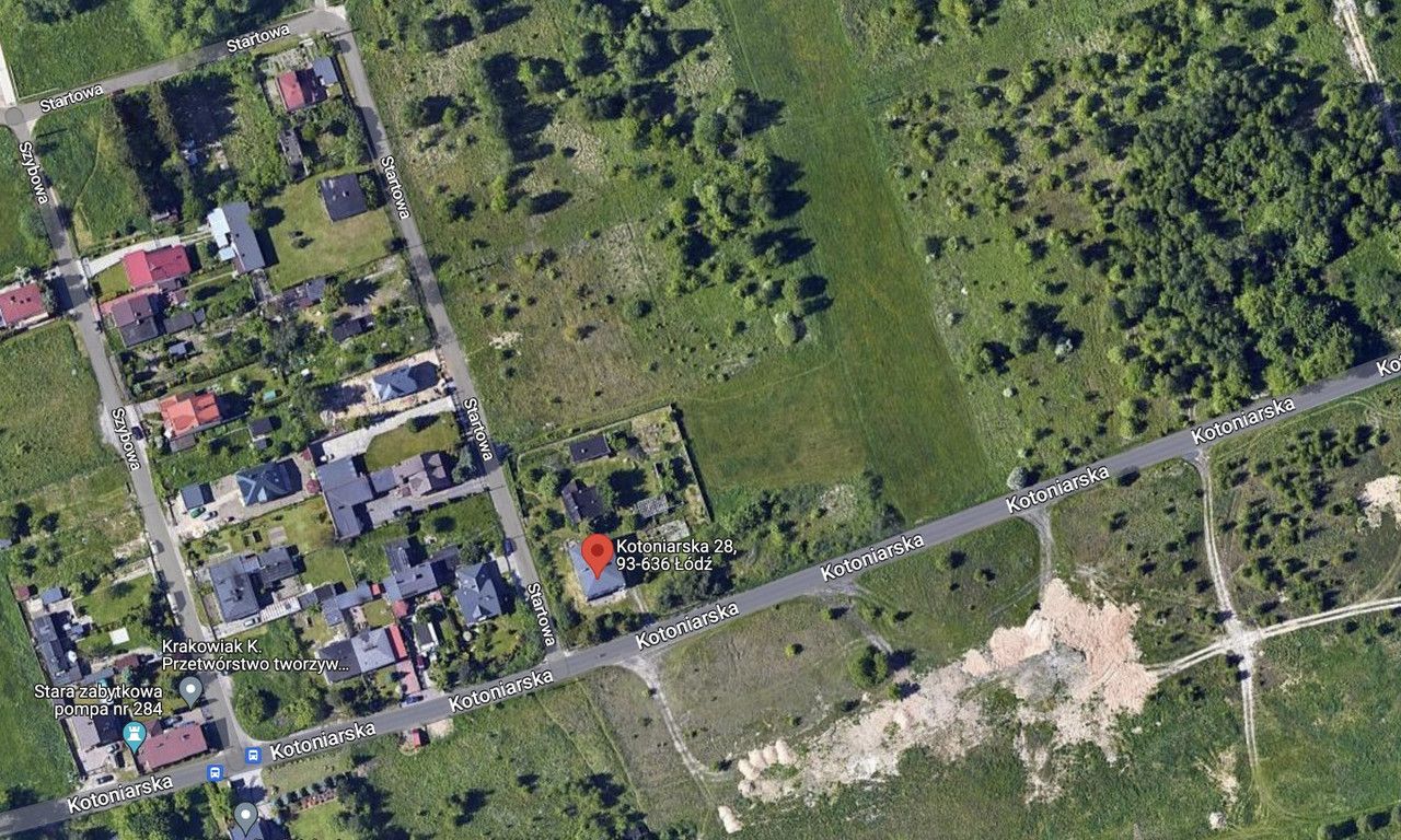 dom wolnostojący Łódź Młynek, ul. Kotoniarska. Zdjęcie 2