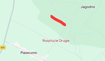 Działka rekreacyjna Rozpłucie Drugie