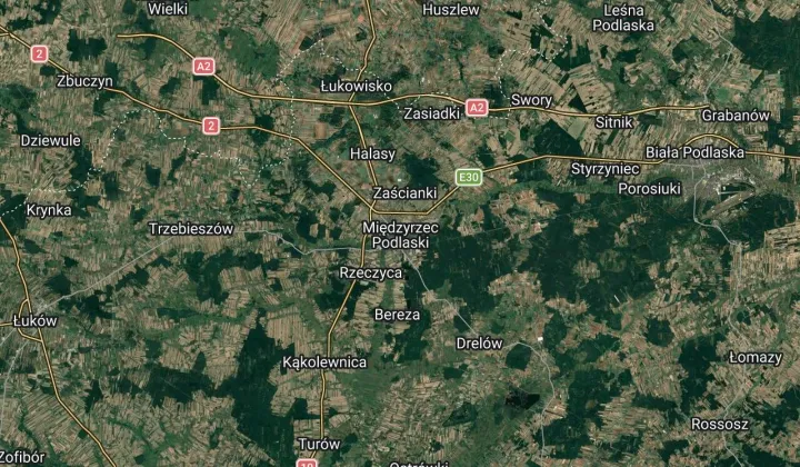 Działka rolno-budowlana Międzyrzec Podlaski, berezowska