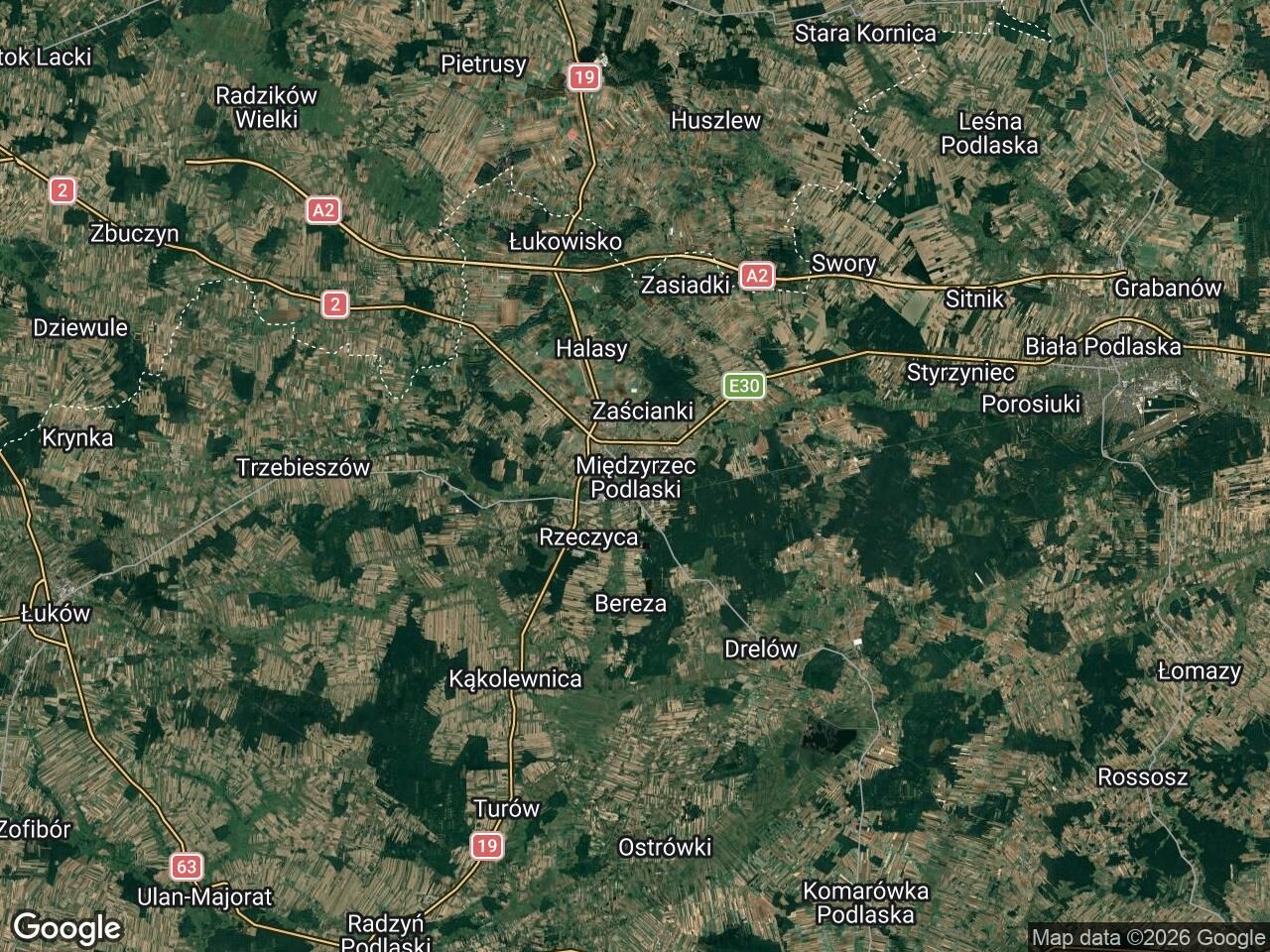 Działka rolno-budowlana Międzyrzec Podlaski, berezowska. Zdjęcie 1