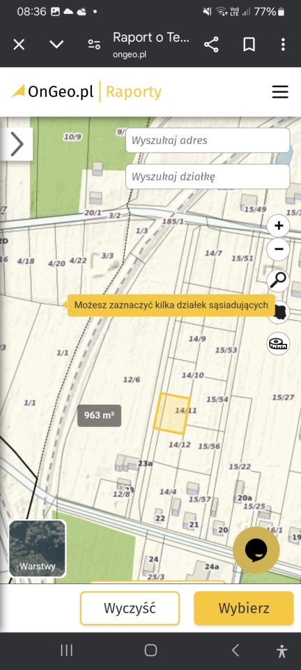 Działka budowlana Henryków, ul. Karmelowa. Zdjęcie 2