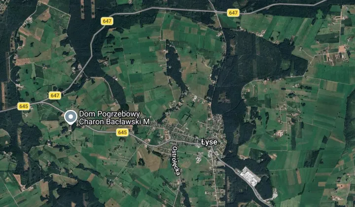 Działka budowlana Łyse, ul. Polna