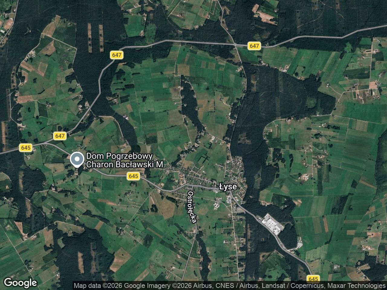 Działka budowlana Łyse, ul. Polna. Zdjęcie 1