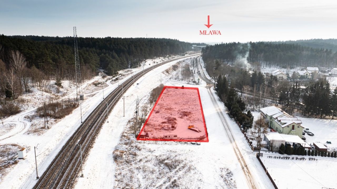 Działka inwestycyjna Mławka. Zdjęcie 5