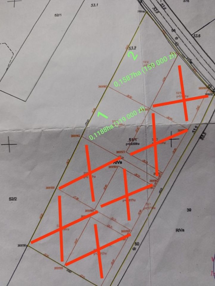 Działka budowlana Trzebiechów, ul. Chabrowa. Zdjęcie 2