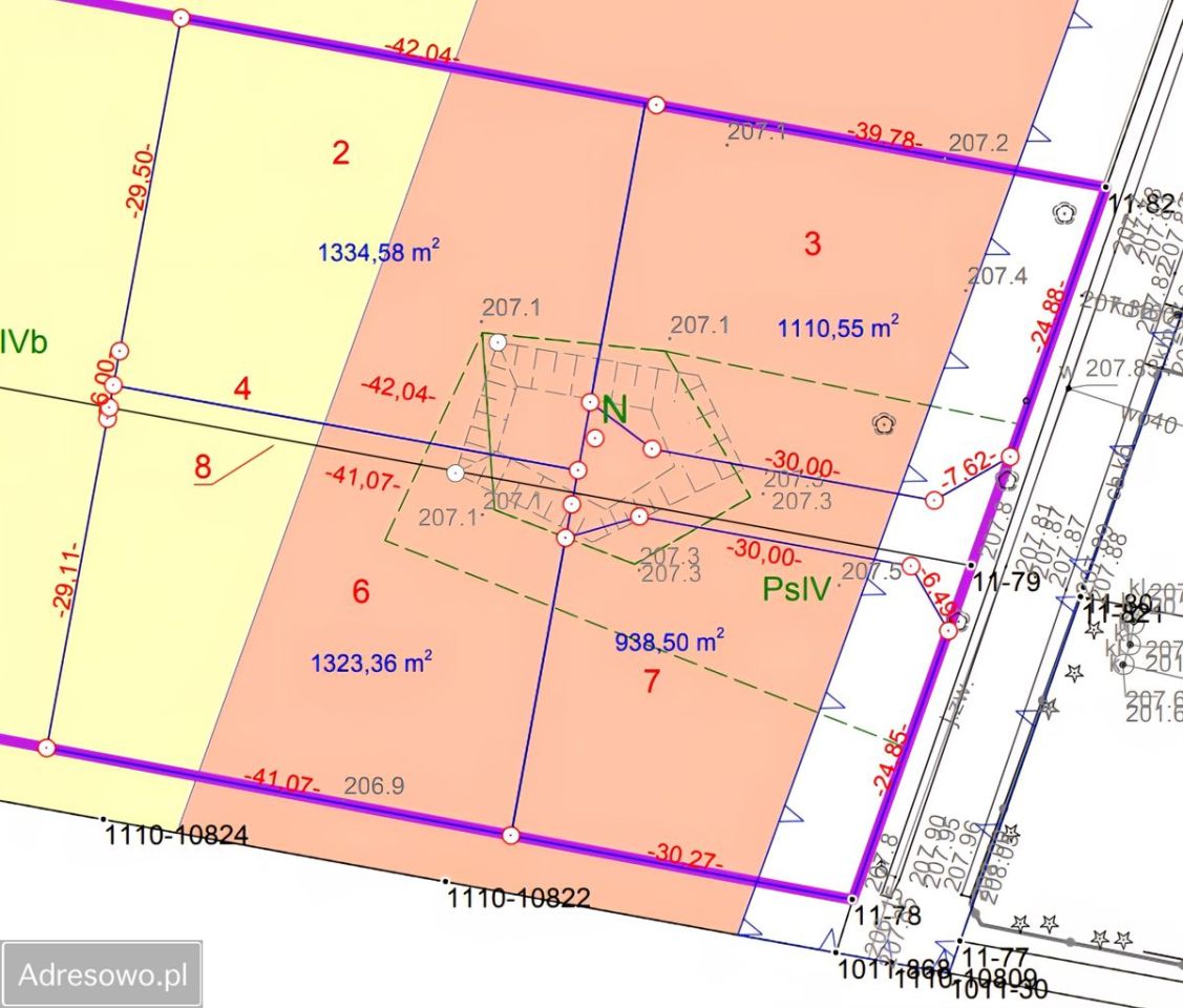 Działka budowlana Romanów. Zdjęcie 4