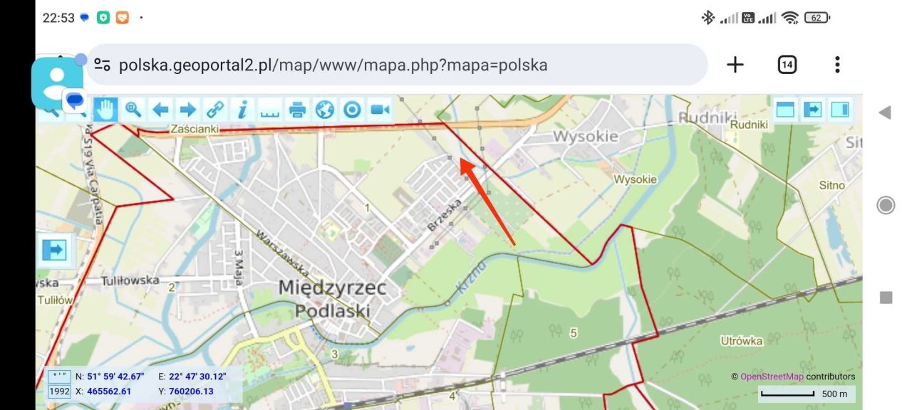 Działka budowlana Międzyrzec Podlaski, ul. Brzeska. Zdjęcie 1