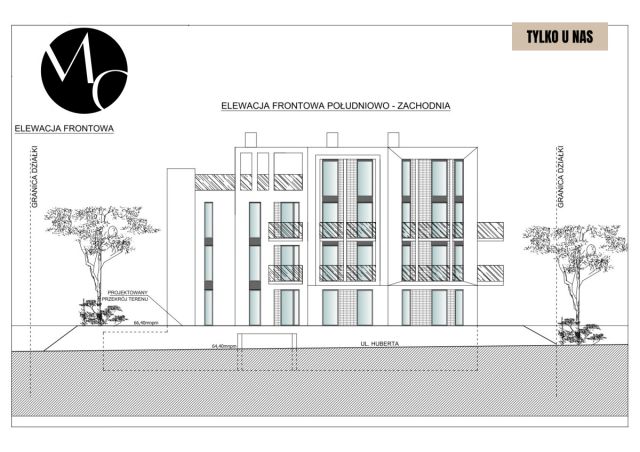 Działka budowlana Gdańsk Morena, ul. św. Huberta. Zdjęcie 2