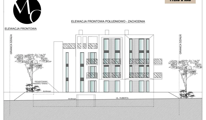 Działka budowlana Gdańsk Morena, ul. św. Huberta
